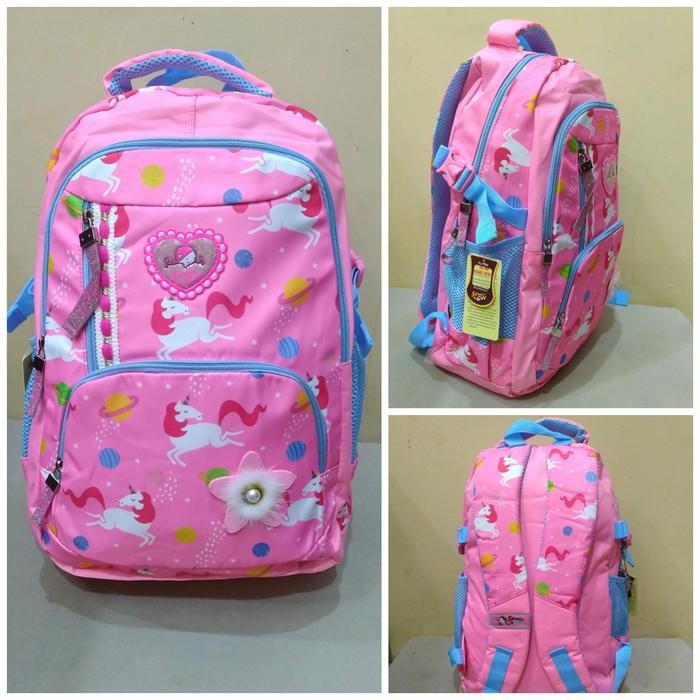 Tas sekolah alto silver girl