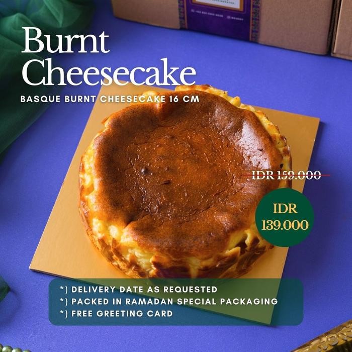 

BUKA PUASA HAMPERS / PARCEL IDUL FITRI - Burnt Cheesecake