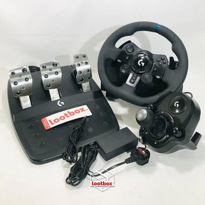 (Expert) Steering Wheel Sim Logitech g923 Trueforce for PS4 PS5 PC [SECOND]