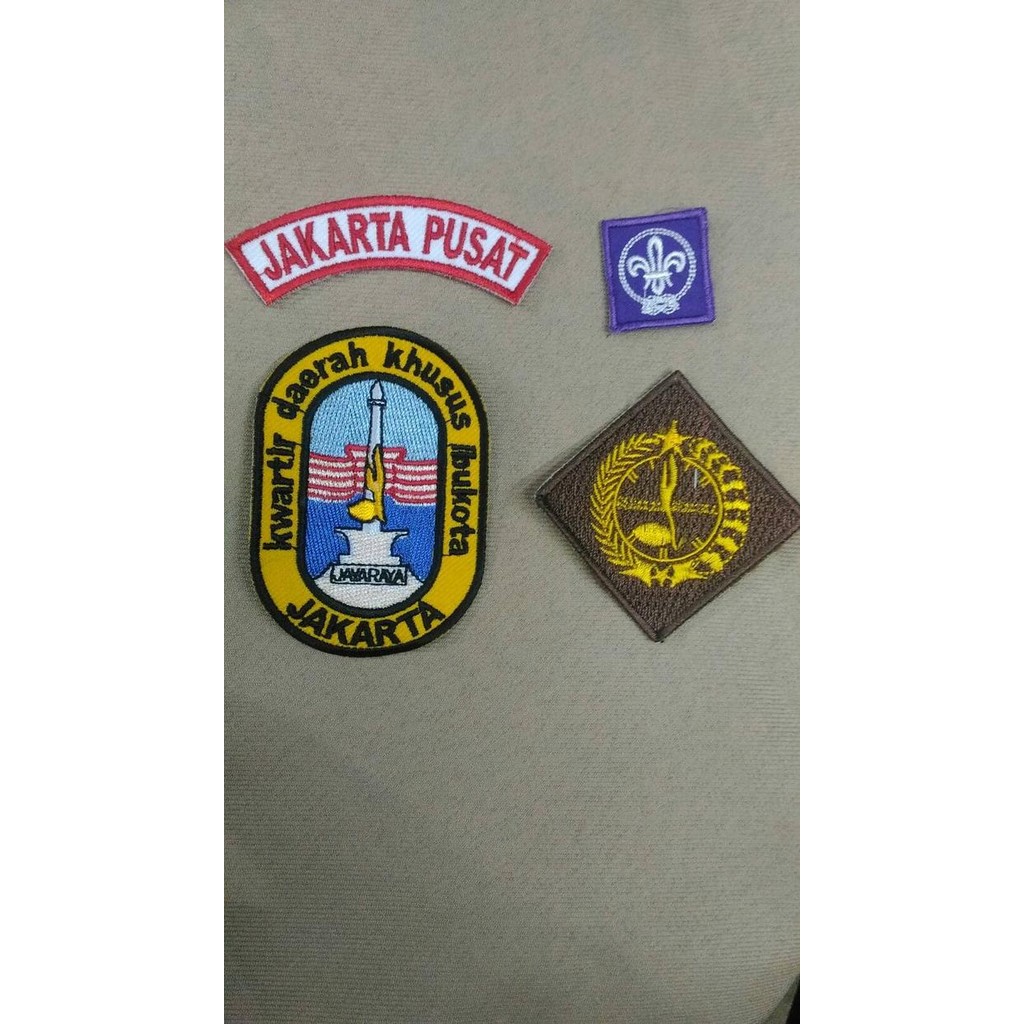 (Expert) Atribut baju pramuka putra
