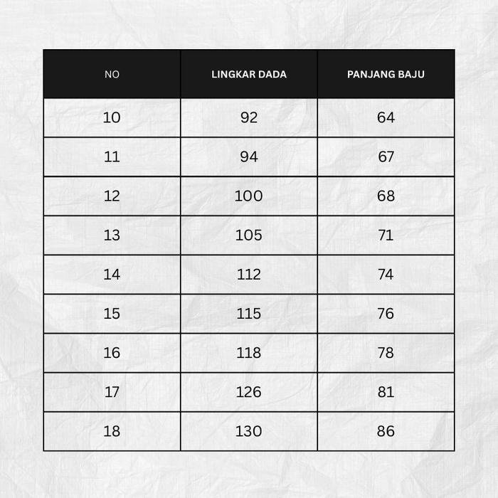 (Expert) M260 - Kemeja Seragam Pendek SMA (Ukuran 10-18)