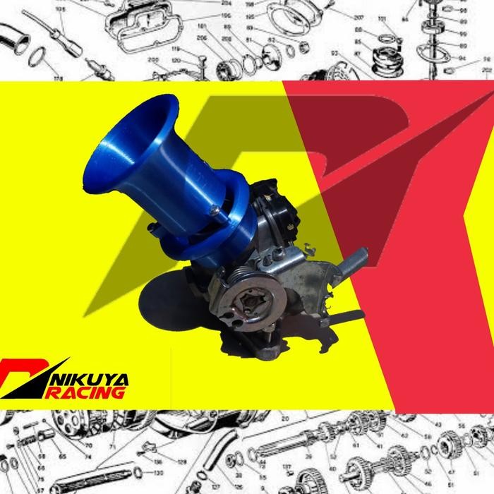 VELOCITY STACK STAGE 2 TINGKAT TB BRT 34MM MX KING JUPITER MXKING