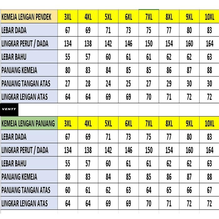kemeja kotak baju hem atasan pria jumbo bsize oversize cowok laki besar hitam putih biru merah abu