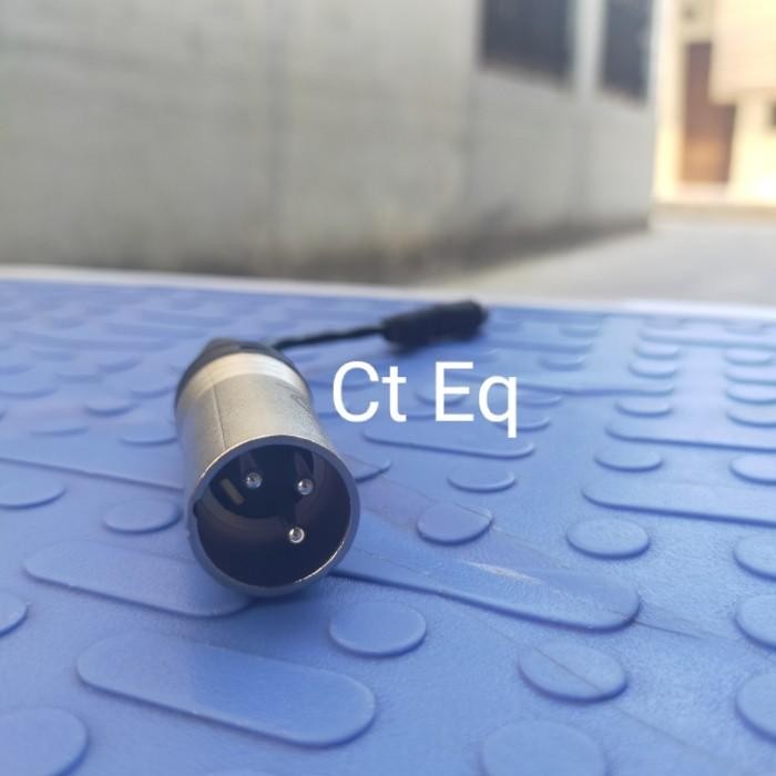 [Expret] Converter Xlr Male to 3.5 mm female Adapter XLR to 3.5 mm