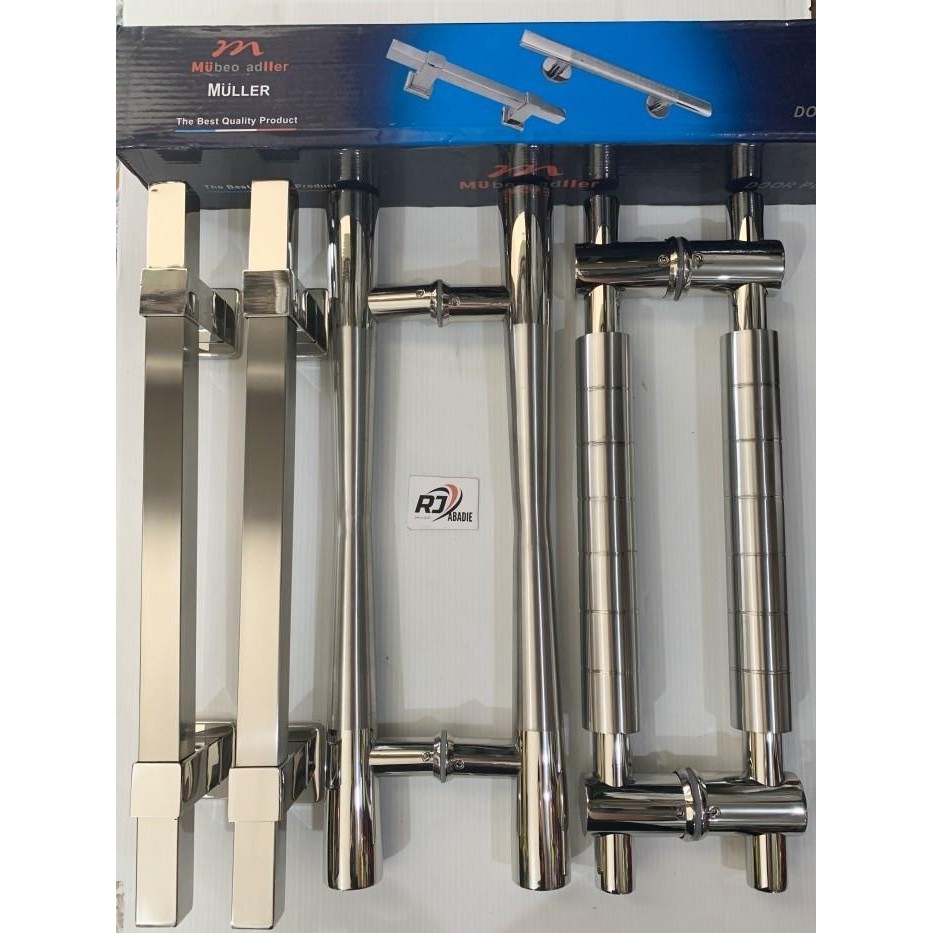 Expert Pull Handle Tarikan Pintu Kupu Tarung Stainless Muller 60cm 600 mm 24"