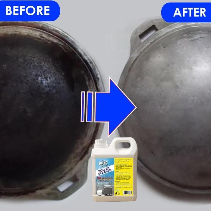 (Expert) BUZZCLEAN Pembersih Kerak Kamar Mandi Untuk Lantai Dinding Kamar Mandi