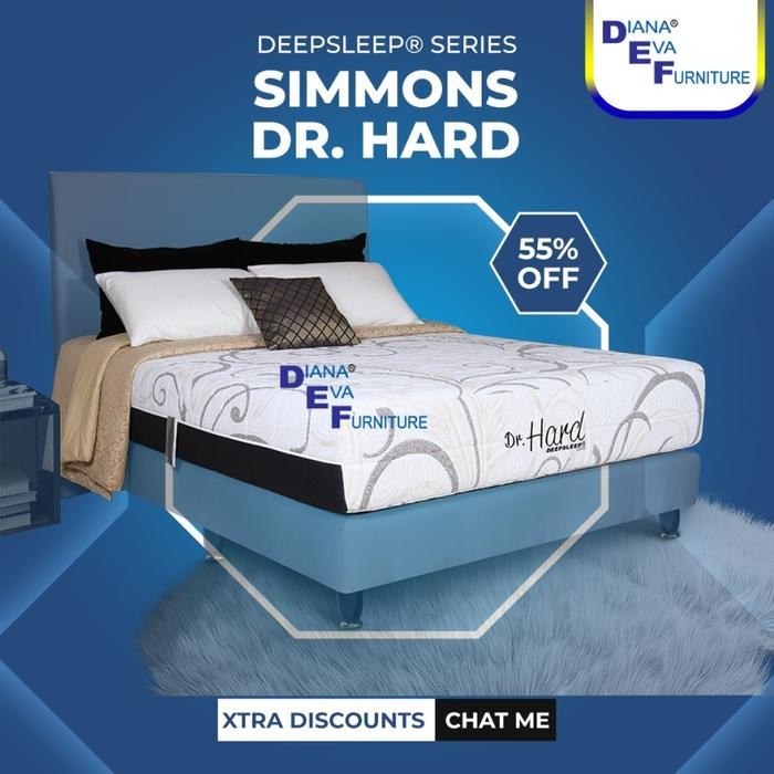 Kasur Simmons Dr Hard Springbed ( Kasur Only )