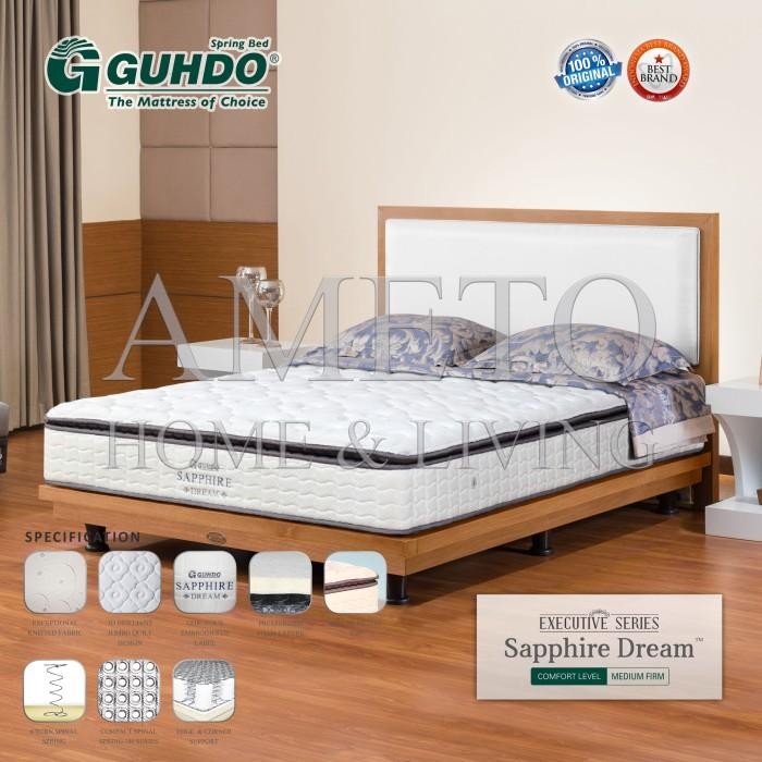 Sapphire Dream 180X200 Kyoto Style Full Set - Spring Bed Guhdo