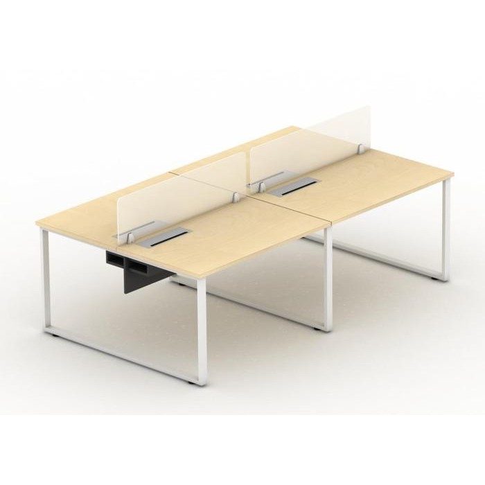 Meja Kerja - Meja Staff - Arkadia -Ho Series - Ho/K 4-Maple-Bee