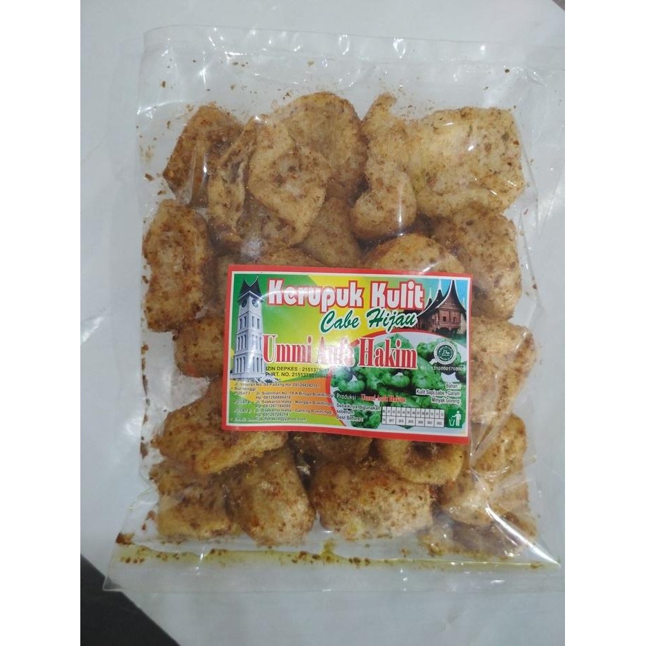 

Kerupuk Kulit Balado Cabe Ijo Ummi Aufa Hakim