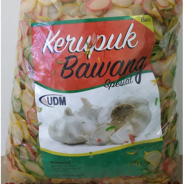 

KERUPUK / KRUPUK BAWANG PUTIH *1kg