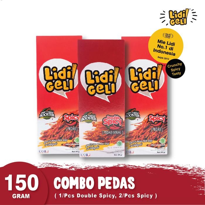 

Lidigeli - Combo Pedas 3 Pcs
