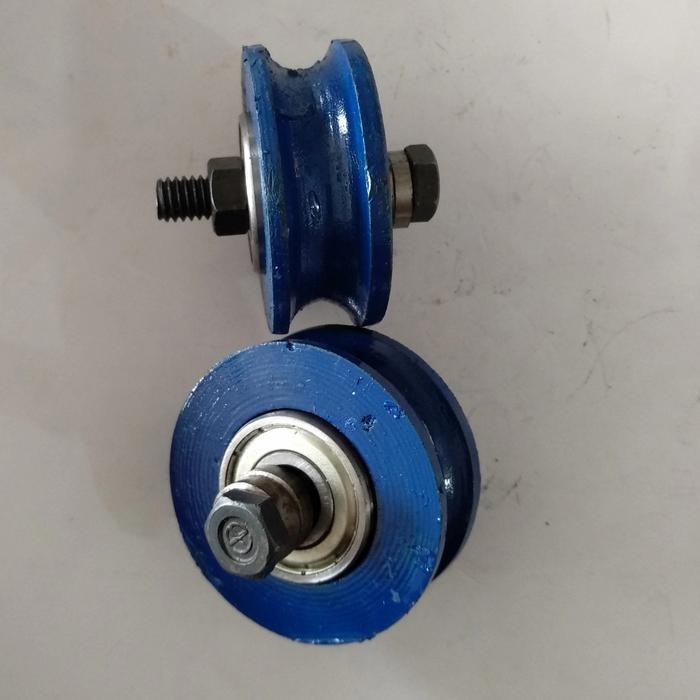 Roda Pagar Besi Bearing Baru 6cm Kualitas Bagus 6 cm