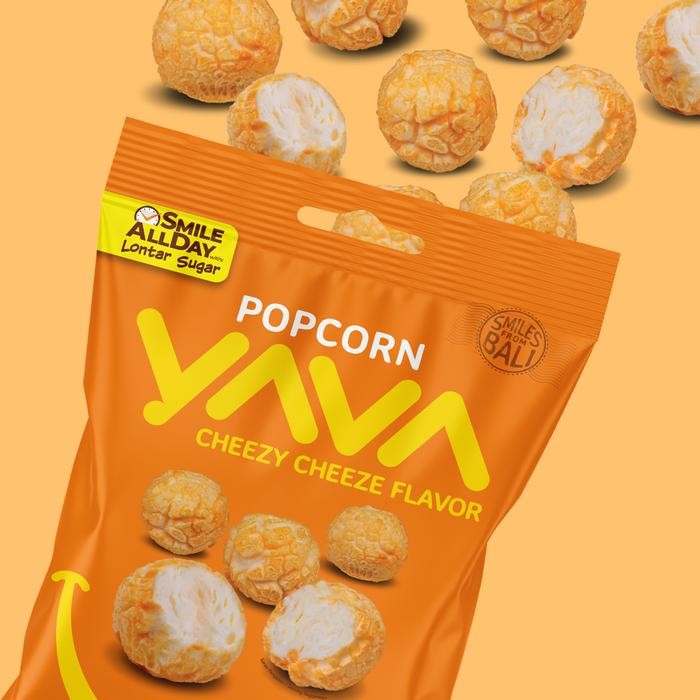 

YAVA Carton Pack Popcorn Cheezy Cheeze Flavor ( 12 x 60g )