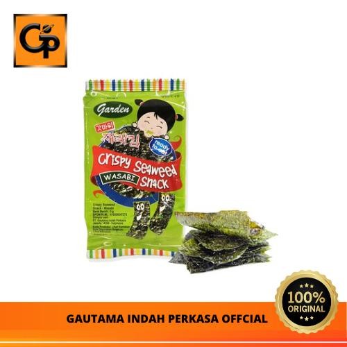 

Nori Garden Seaweed Wasabi isi 3x5g