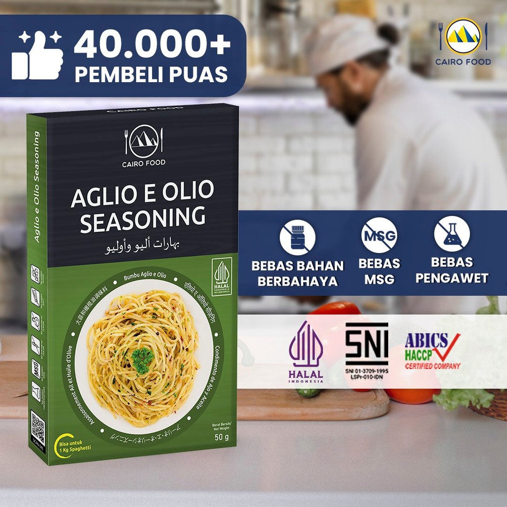 

Cairo Food - Bumbu Aglio e Olio Asli Rempah