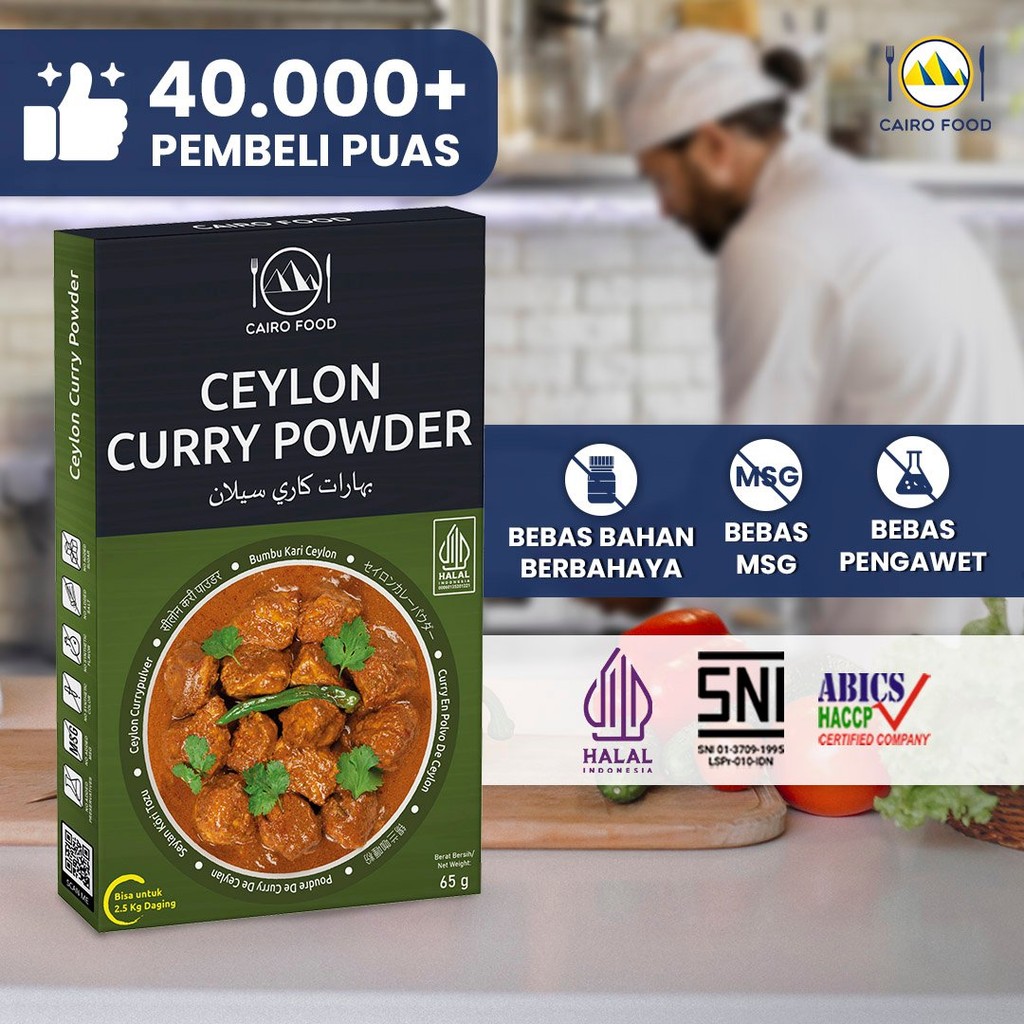 

Cairo Food - Bumbu Kari Ceylon Asli Rempah