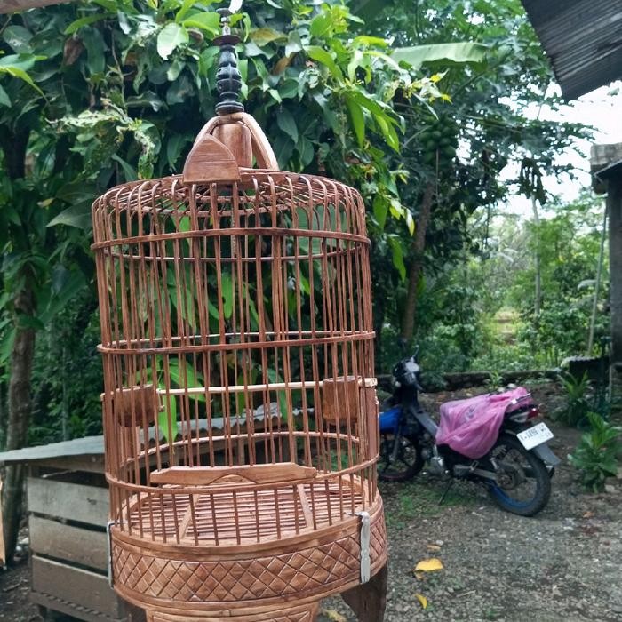 KANDANG BURUNG FULL BAMBU