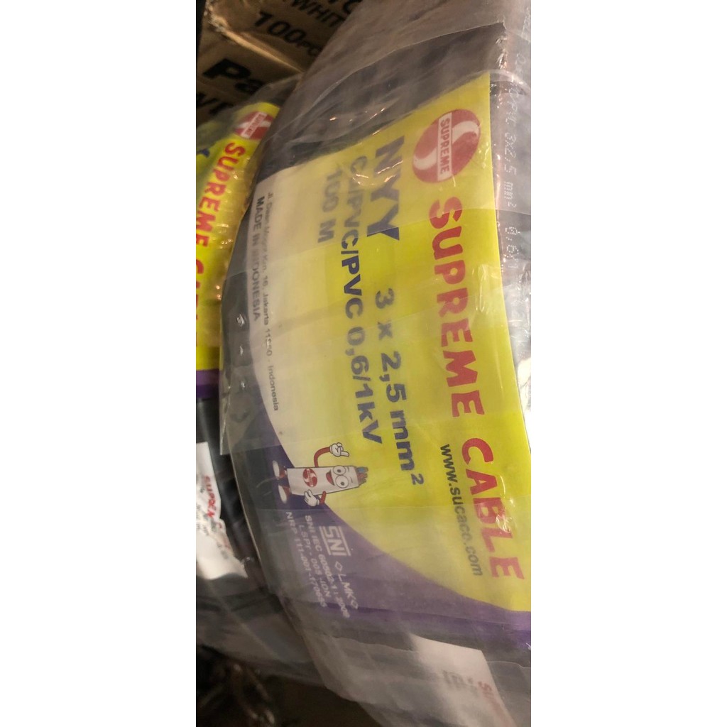 Bagus Kabel Nyy 3X2,5 Supreme 50Meter