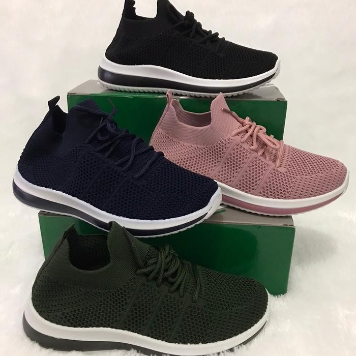 Sepatu Rajut Cewek Yiberly 4Wrn Sz 36-40 -Gratisongkir