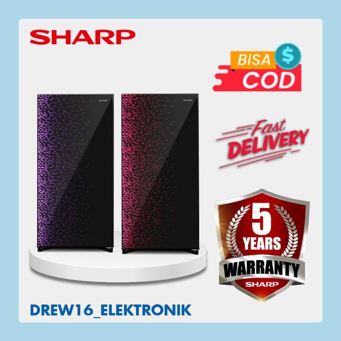 Kulkas Sharp 1 Pintu SJX165MGFB