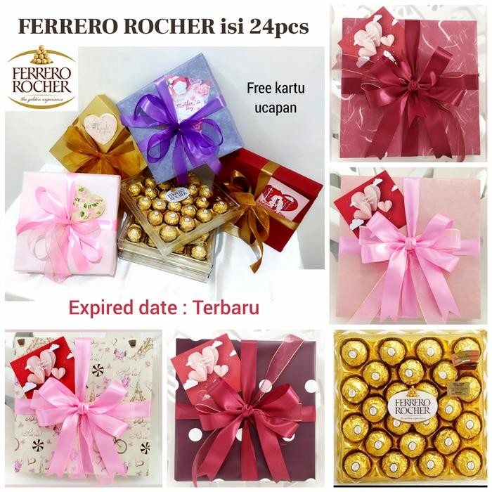 

Cokelat Valentine Ferrero Rocher / Kado Hadiah Valentine, Ulang Tahun