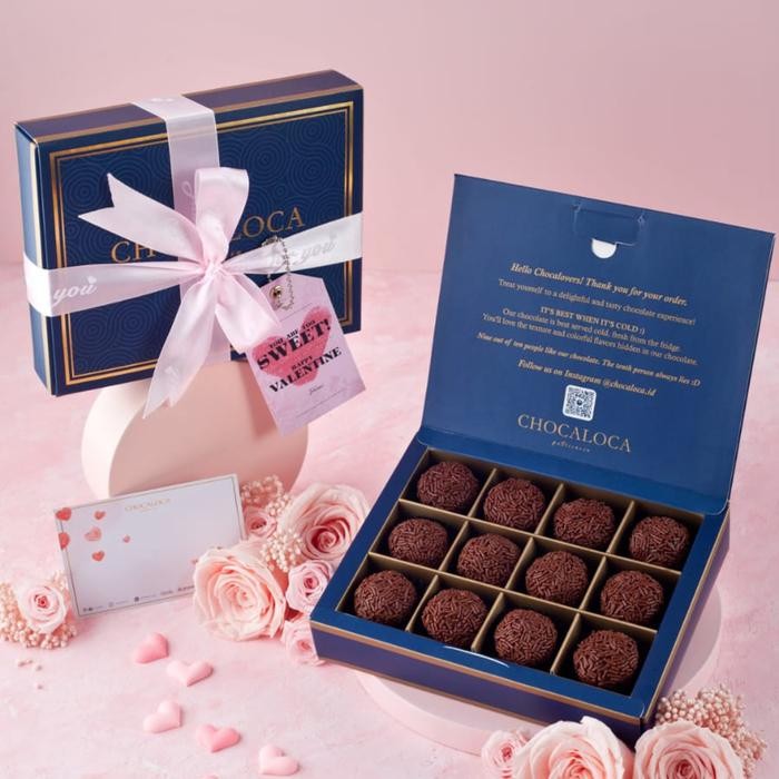 

Valentine Chocolate Hampers Chocoballs Bola Cokelat By Chocaloca