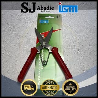 

AT IGM Gunting Holo Serbaguna Gagang Karet Model Korea 8 Inch Tipe 009