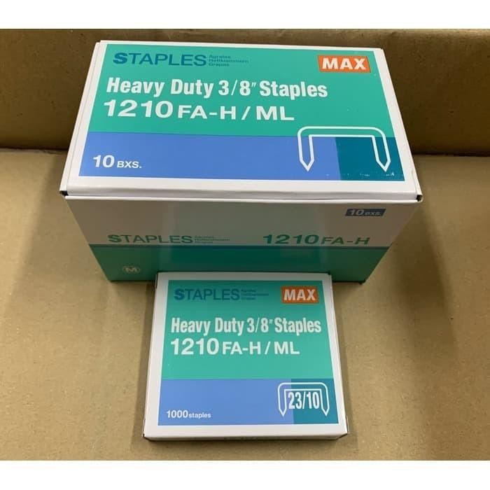 

AT Max Isi Staples 1210 FA-H/ML Stapler Jepretan Heavy Duty