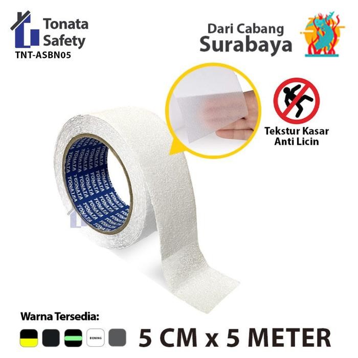 

AT Anti Slip Tape / Lakban Anti Licin Bening Transparan 5 cm x 5 Meter