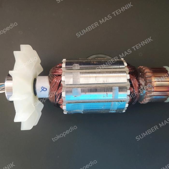 ANGKER DCA AJZ16A ARMATURE BOR TANGAN 16MM DCA AJZ 16A DCK KJZ16 ROTOR