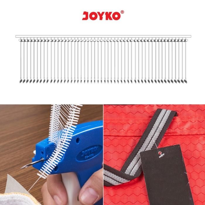 

AT ( 1 PAK isi 5000 Pcs ) TAG PIN / ISI REFILL Tag Gun / Top Pin Joyko Bagus / Label Harga Brand