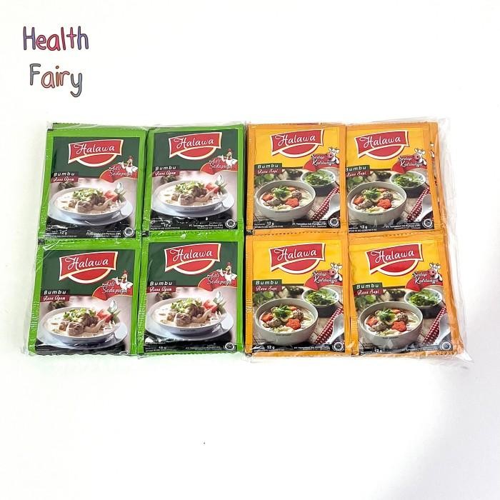 

(Expert) HALAWA Bumbu Masak Probiotik Rasa Ayam/ Sapi isi 24 Sachet 12 gram
