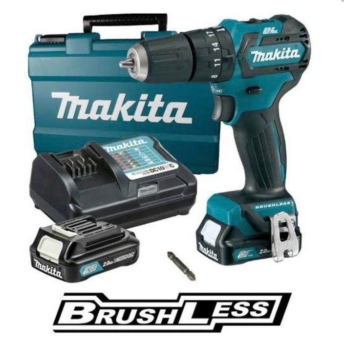 Cordless Impact Drill Makita HP 332 DWAE - Mesin Bor 12V HP332DWAE