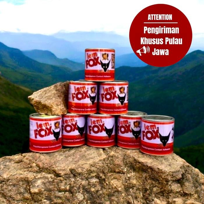 

AT LEM FOX 600 GR, LEM KUNING ,SANDAL,SEPATU,KAYU, SERBAGUNA