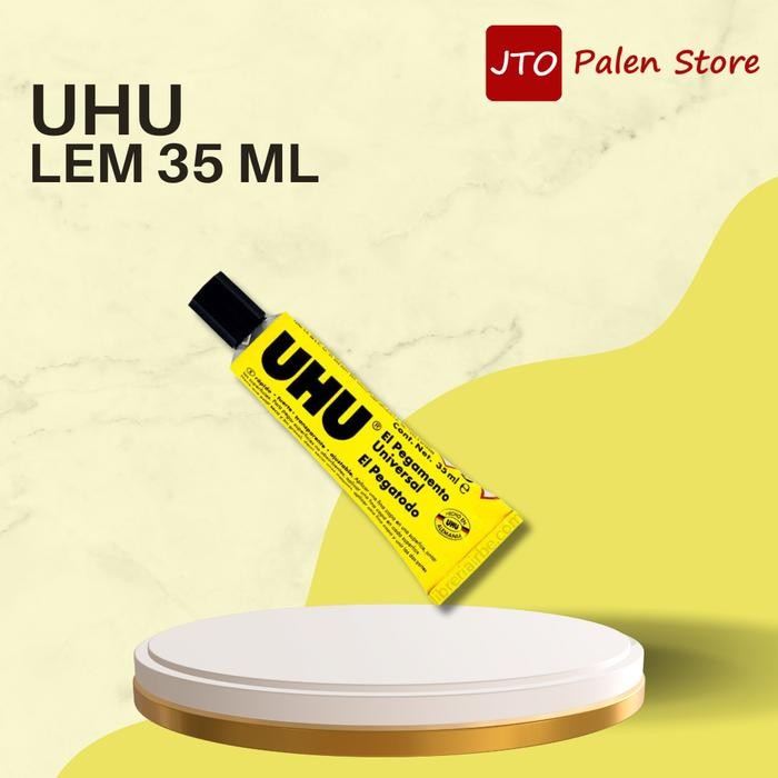 

AT UHU Lem Cair Besar 35 ml - The All Purpose Adhesive, Tipe TUBE