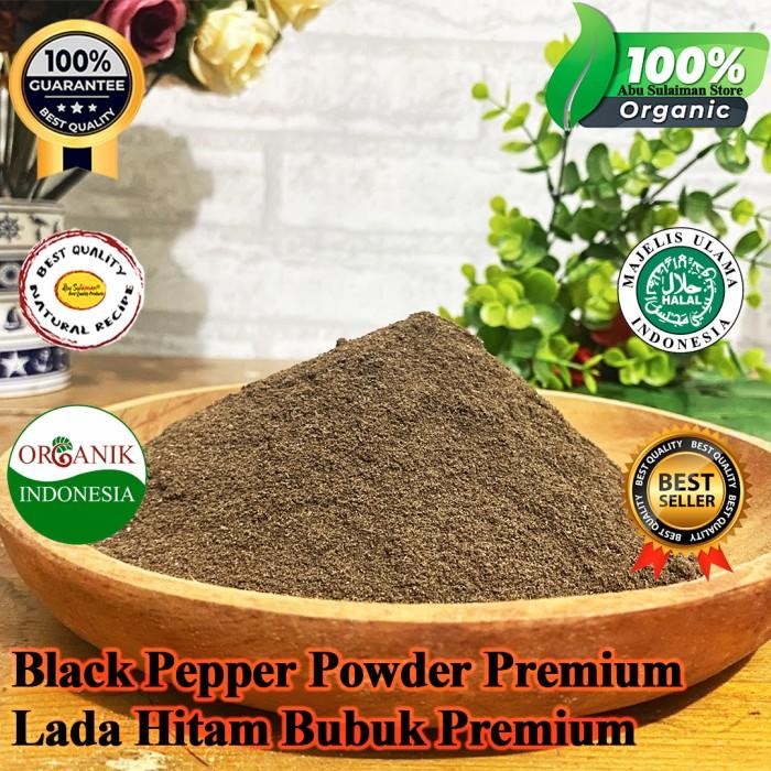 

(Expert) Lada Hitam Bubuk Murni 500 gram / Pure Black Pepper Powder 500 gr