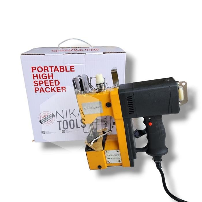 

AT Mesin Jahit Karung Goni Beras Semen Flying man GK9-616 Portable