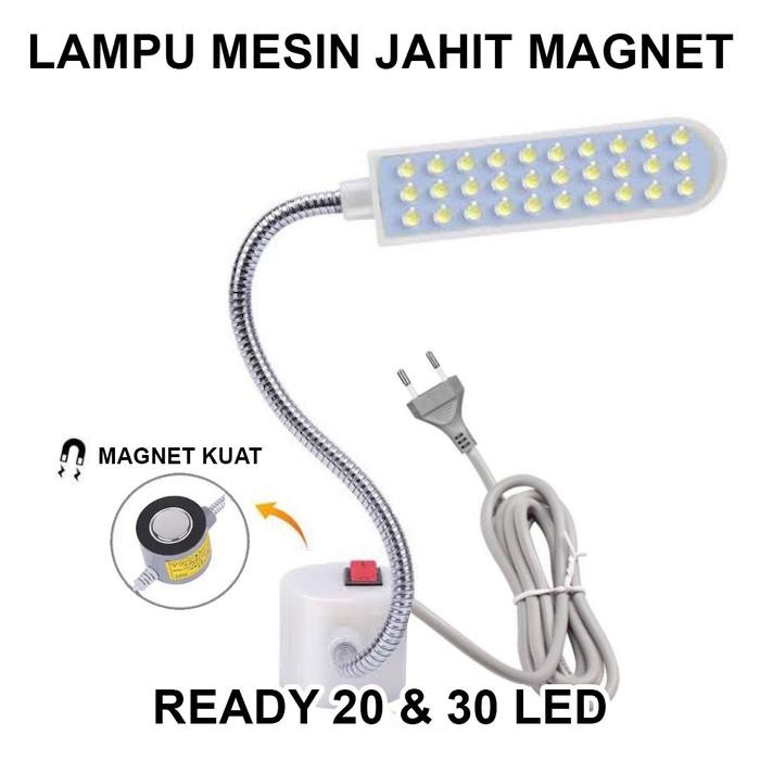 

AT Lampu Mesin Jahit LED 20 Titik Magnet / Lampu Mesin Jahit LED 30 Titik Magnet / Lampu Mesin Jahit