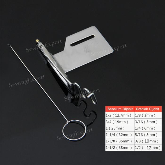 

AT Corong Pembuat Tali PRAKTIS Mesin Jahit High Speed Industri Jarum 1 / Corong Mesin Highspeed Tali