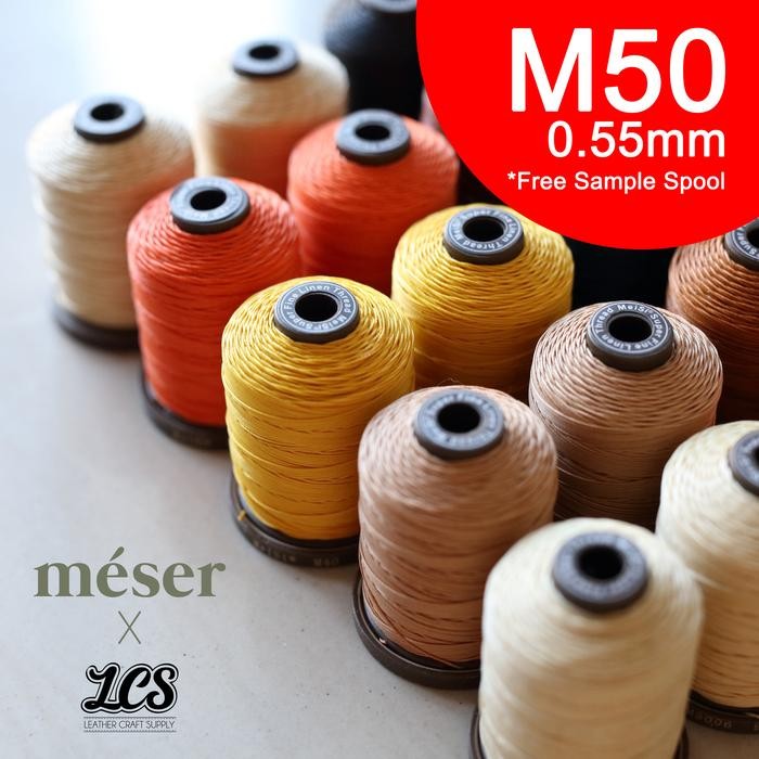 

AT MEISI Super Fine M50 80m 0,55mm Linen Thread Leather Thread