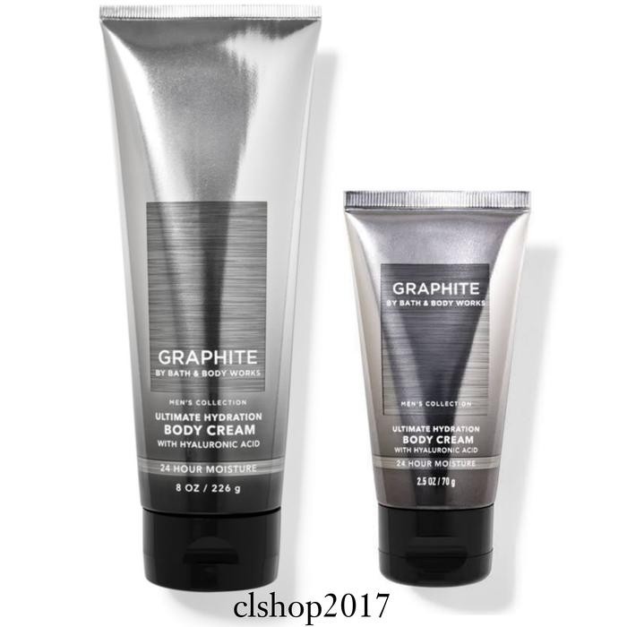Bath & Body Works Bbw Graphite Body Cream 70 G & 226 G