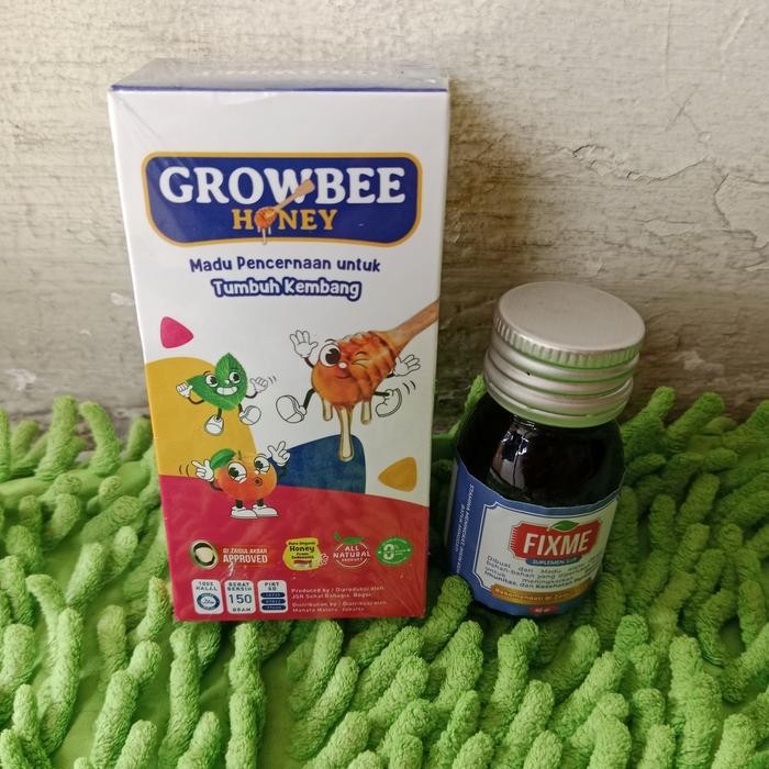 

Jsr Growbee Honey / Madu Tumbuh Kembang Anak /Madu Khusus Untuk Pencernaan Anak / Pembersih Usus