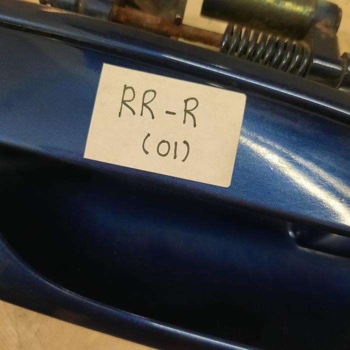 Handle luar honda mobil odyssey ra6 2000 - 2003 warna biru belakang kanan