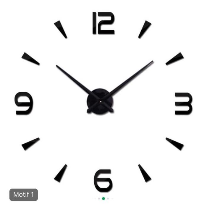 (Expert) Jam Dinding Besar, Jam Dinding Diy Jumbo, Jam Tempel Ukuran Besar