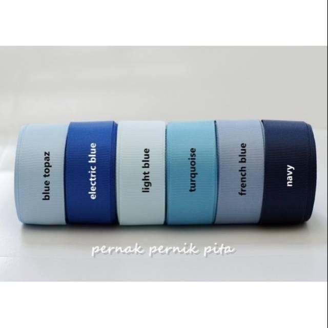 

AT 9 METER - PITA GG 2.5CM (1 INCH) GROSGRAIN IMPORT PREMIUM