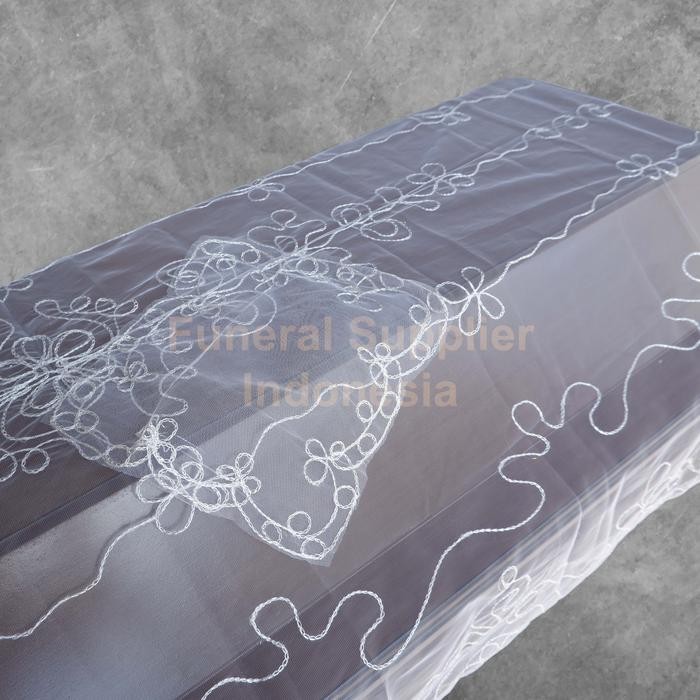 

AT Kain Tile Peti Jenazah Bayi - Putih 1,2 M