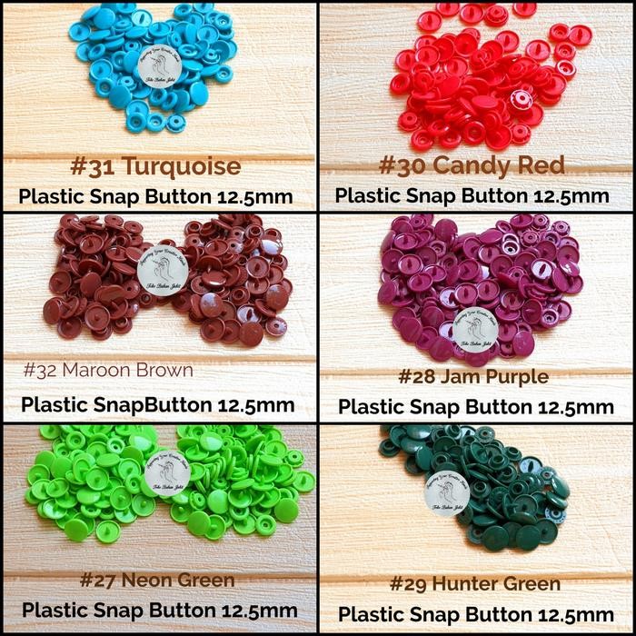 

AT Plastic Snap Button / Kancing cetet T5 12.5mm