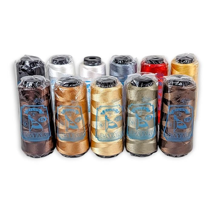 

AT Benang Mesin Jahit Nilon/ Benang Layar Nylon Ecer Grade A Ukuran 8