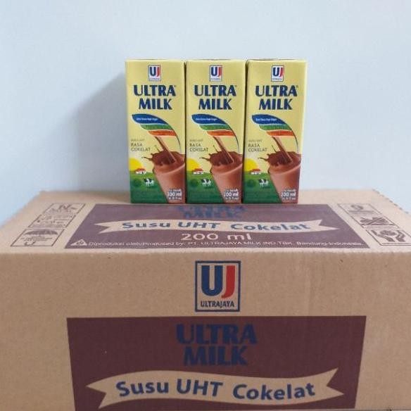 

(Expert) 1 Dus Ultra Milk 200ml Isi 24 Pcs / Susu Ultra 1 Karton UHT Milk